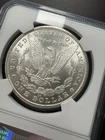 1881 CC $1 Morgan Dollar Silver Coin Ms63 NGC