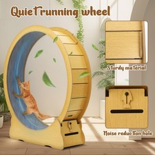 TOYANDONA Cat Exercise Wheel 52" Large Cat Treadmill Wheel for Indoor Cats US