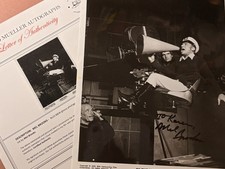 Mel Brooks Signed•*SILENT MOVIE* 1976 BW w Todd Mueller Autographs LOA