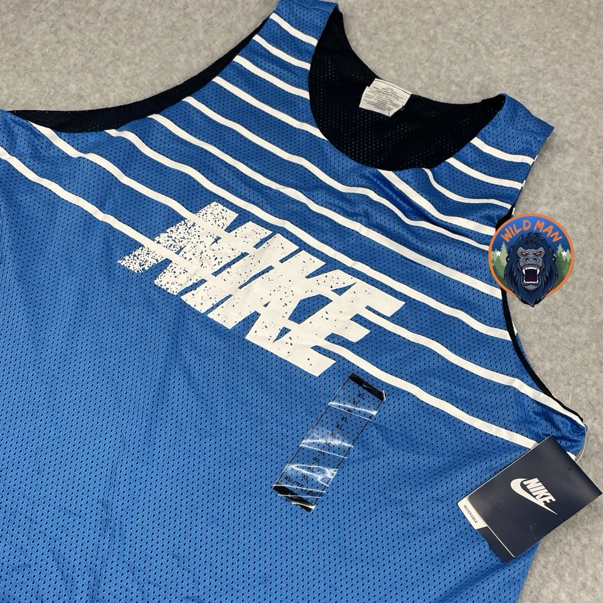 Nike Blue Tank Activewear Tops for Men for Sale | Shop Men's
