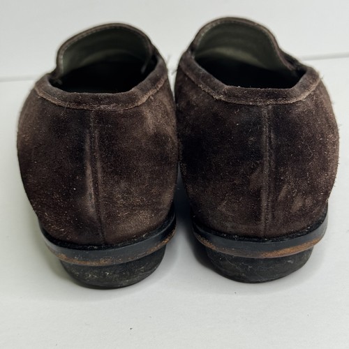 Scarpe Robert Clergerie donna taglia 7 mocassini scamosciati made in France suola pelle - Foto 8 di 11