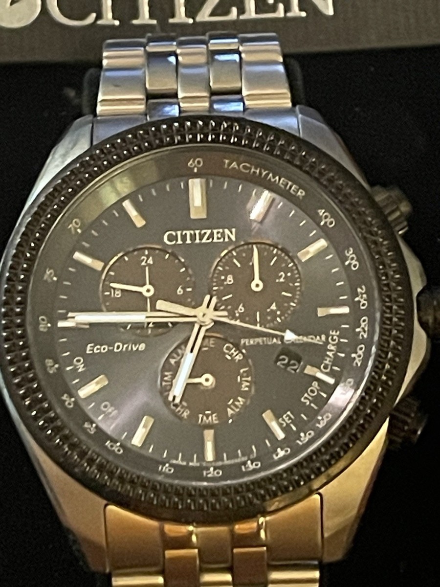時計 CITIZEN Eco-Drive Perpetual Calendar Citizen Eco-Drive Perpetual Calendar Chronograph Mens Watch 3N20