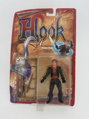 Mattel 1991 Hook The Movie: Swashbuckling Peter Pan Action Figure - New in Pkg!