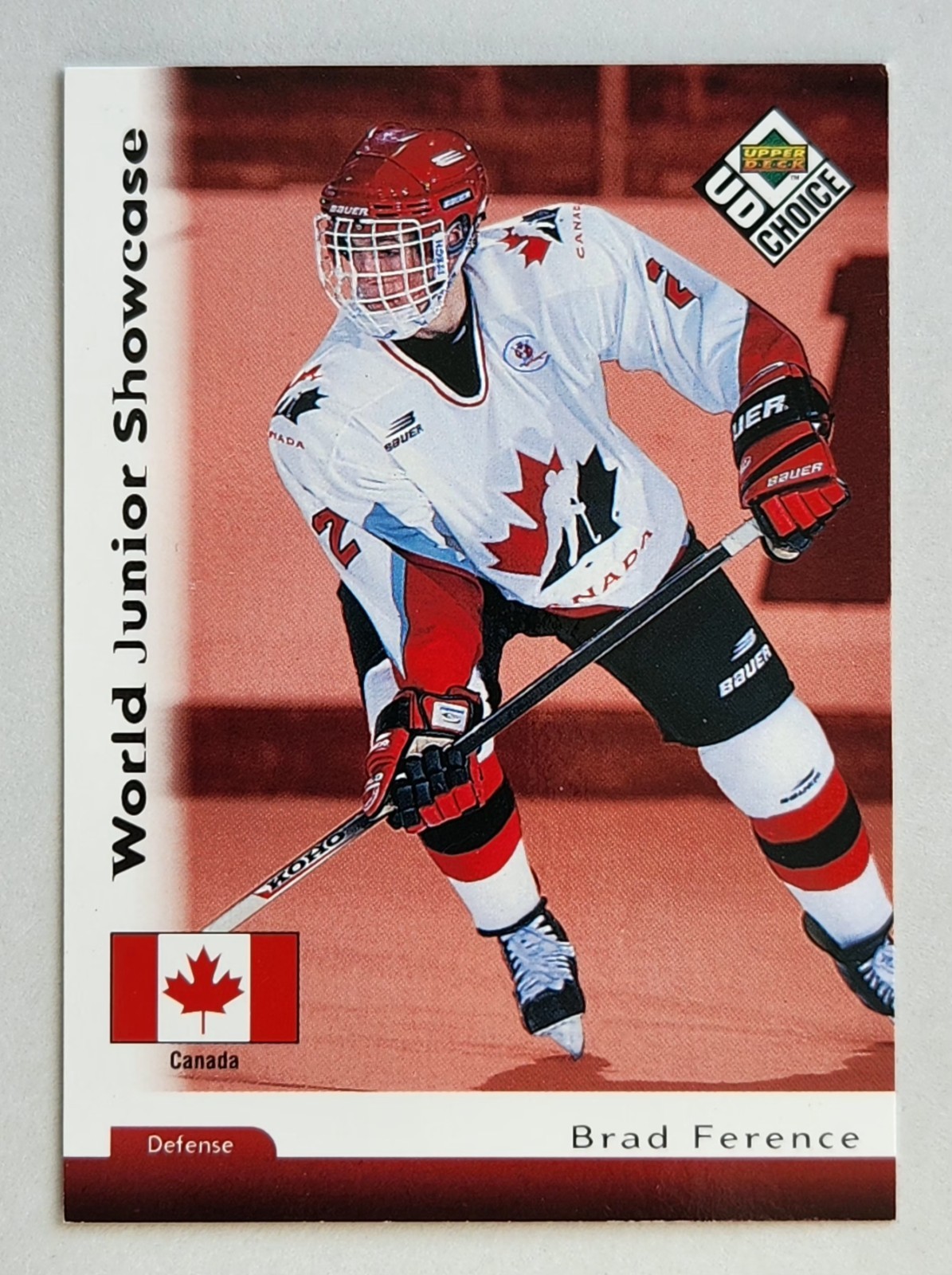 1998-99 Upper Deck UD Choice - World Junior Showcase Brad Ference #261 (RC)