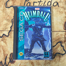 JVC Sega CD Heimdall Video Game Disc Complete In Box