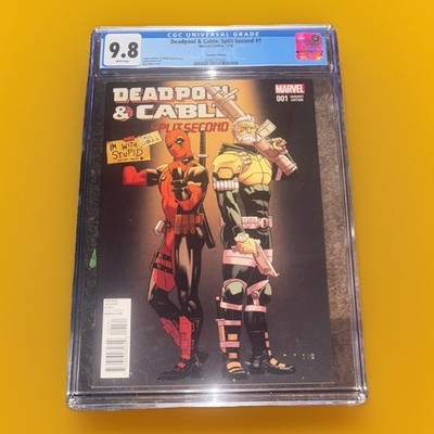 Deadpool & Cable Split Second #1 CGC 9.8 Variant  Fabian Nacieza
