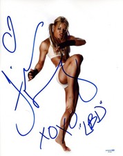 Felice Herrig "LBD" AUTOGRAPH Signed UFC Fighting MMA 11x14 Photo ACOA