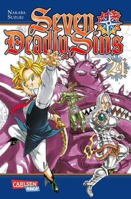 Seven Deadly Sins 24 | Mittelalterliche Fantasy-Action mit Witz | Suzuki Nakaba