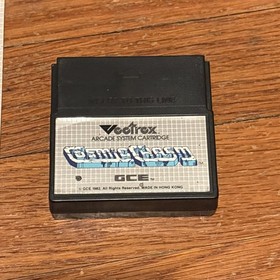 Vintage MB Vectrex Cosmic Chasm Cartridge 1982 with  Overlay and Instructions