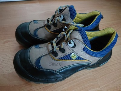 Otter Sicherheitsschuhe S2 Leder Stahlkappen ESD Damen Gr. 41