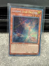YUGIOH Shining Star Dragon (BLTR-EN002) Secret Rare 1st Edition Near Mint