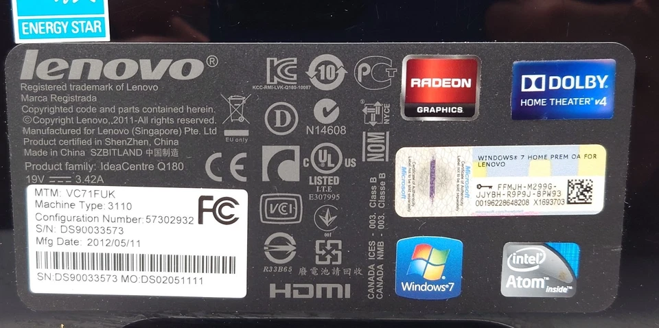 Lenovo IdeaCentre 3110 Ubuntu Untested - Image 4 of 4