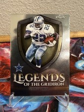 2025 Topps Chrome Football Emmitt Smith LOG-16 Legends Of The Gridiron