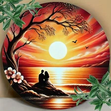 7.8" Fairyland Sunset Art - Vibrant Home/Bar Wall Decor