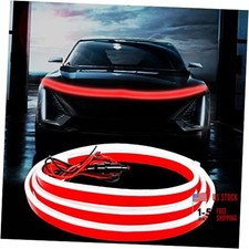 Car Hood Light, 70 Inch Auto LED Daytime Running Lights Strip, 70 Inches Red