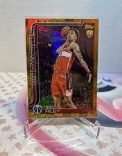 Will Riley 2025-26 Topps Basketball Gold Foil /50 Season Tip Off RC #221 SP