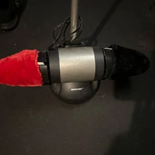 Tested Dual Buffer Electric Shoe Polisher Q1B-DQ-100 with 100% Lambs Wool Buffer