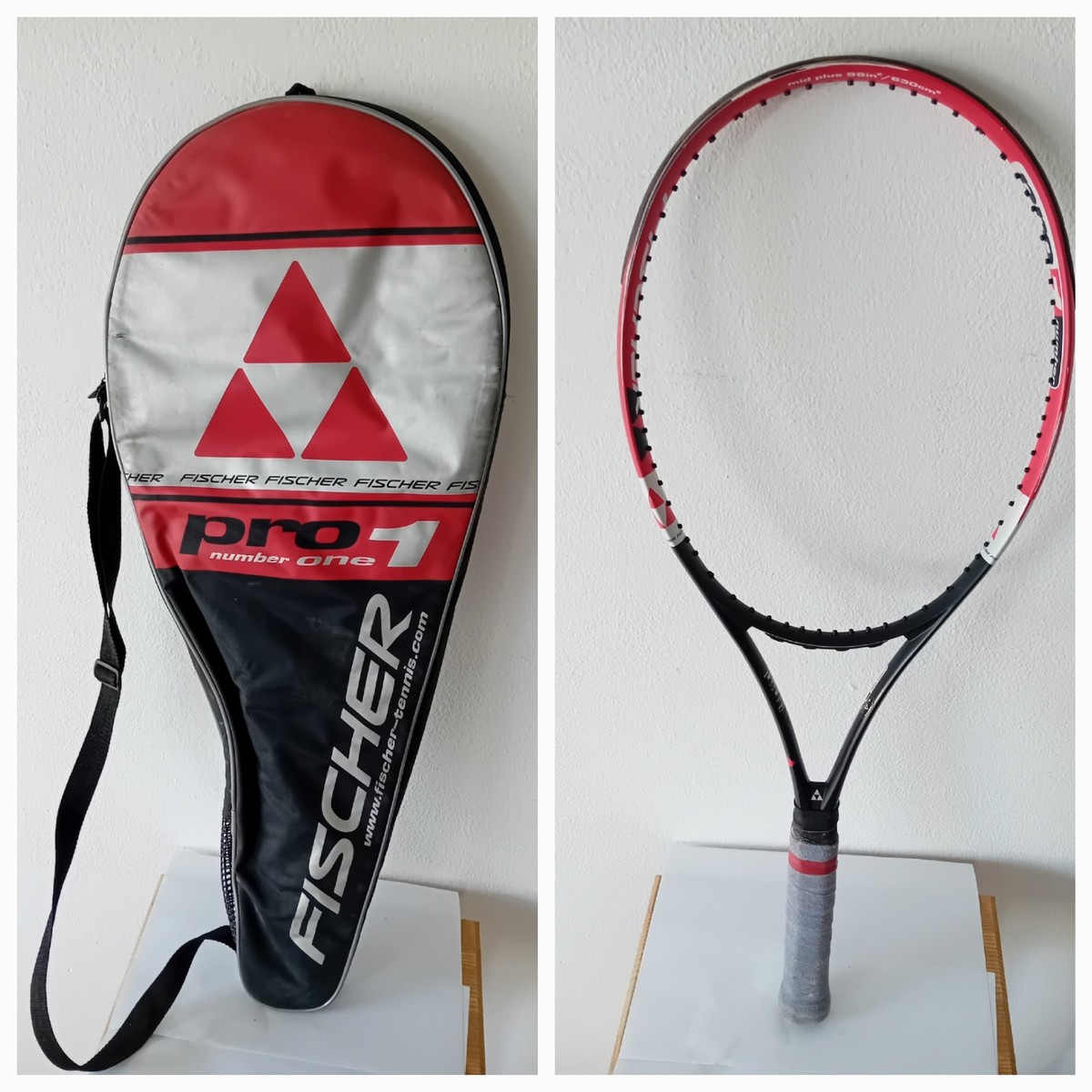 ラケット(硬式用) FISCHER PRO number one FISCHER PRO 1 NUMBER ONE Tennis Racket Vacuum Technik Mid Plus | eBay