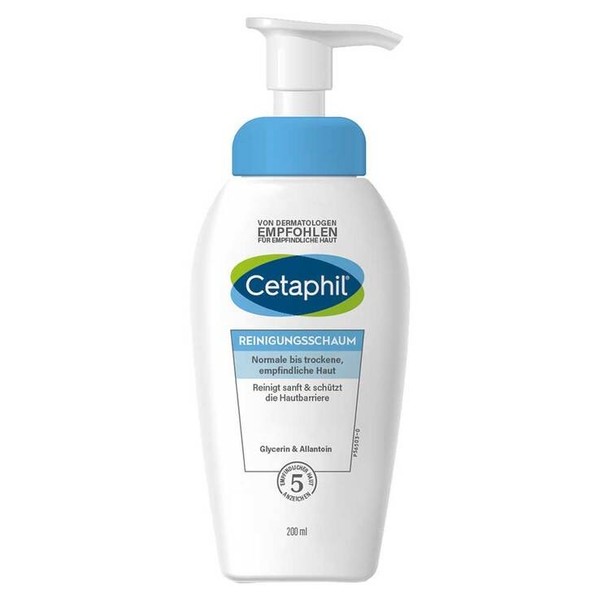 Cetaphil Reinigungsschaum FüR Trockene, Empfindliche Haut · 200 Ml · PZN 1791728-image