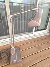 MCM Dazor 2324 Floating Industrial Table Desk Task Large Articulating Lamp