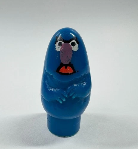 Vintage Fisher Price Little People Sesame Street Herry Monster Figure 1973