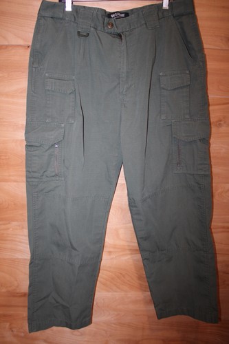 Blackhawk Warrior Wear Tactical Cargo Pants Green Ripstop Mens 38x31