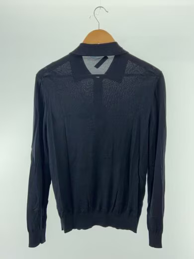 PRADA/25SS/Knit Polo/Knit Sweater (Lightweight)/Size 48/Cotton/NVY/DNA03H S000 1 thumbnail 2