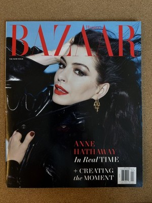 Harper s Bazaar US Magazine Anne Hathaway April 2026 Vintage American Fashion 
