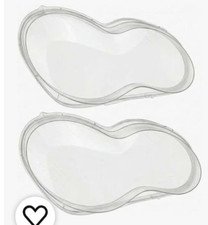 Headlight Lens Cover Set Left Right For Mercedes-benz C-class W203 2001-2007 C