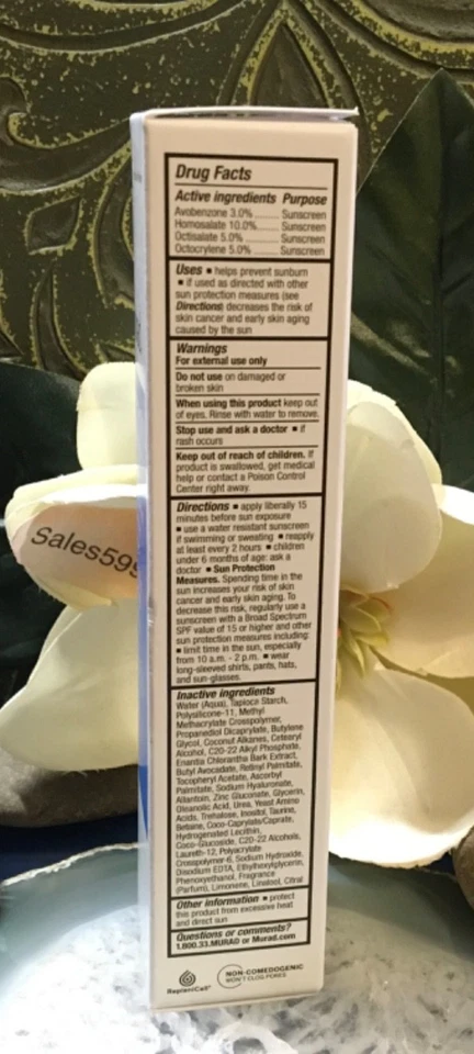 Murad Oil and Pore Control Mattifier SPF 45 | PA++++ Acne Control Moisturizer - Image 4 of 4