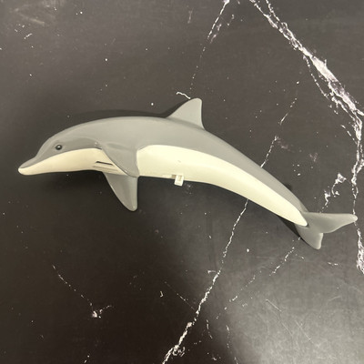 1994 Mattel Baywatch Barbie 8  Dolphin Figure Talking Sound Flipper Works!