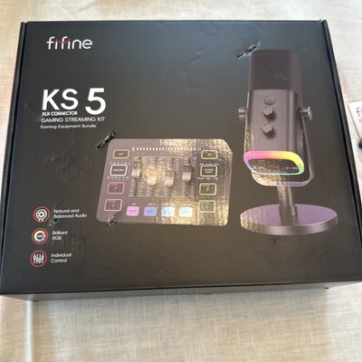 Fifine KS 5 XLR Connector Gaming Streaming Kit Gaming Equipment Bundle