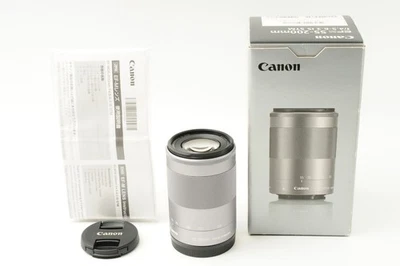 [Near MINT w/Box] Objectif zoom Canon EF-M EFM 55-200mm f/4.5-6.3 IS STM... - Photo 1/4
