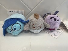 Disney Mini tsum tsum Inside Out Plush Characters 3.5" Lot of 3 NEW