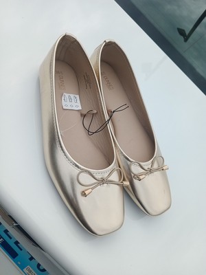 Dunnes Stores  Leather Slip-On Flats EU 38.5 Excellent Condition