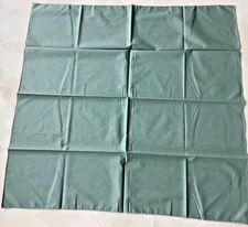 Green Cotton Scarf, Cowboy, Cowgirl, Good for SASS, Western Reenacting