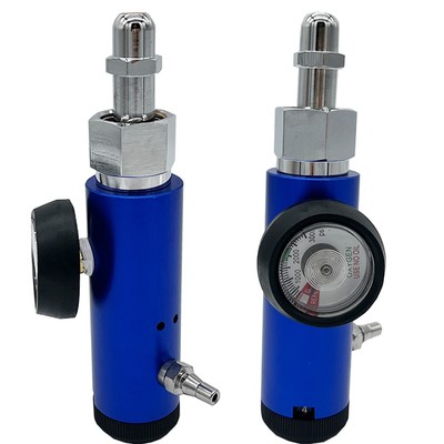 USA Standard CGA540 Oxygen Pressure Regulator With Flow Meter