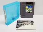 Teenage Mutant Ninja Turtles NES Nintendo Cart Manual & Hard Case Tested