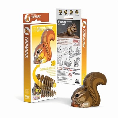 EUGY - 3D Bastelset Eichhörnchen, Eugy