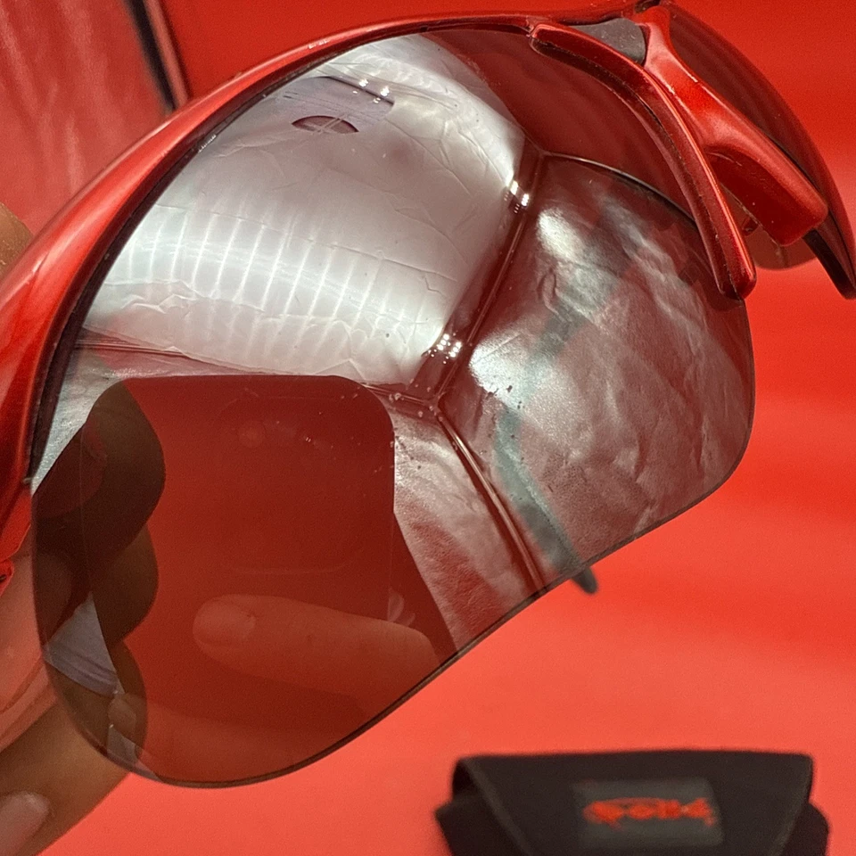 Gafas de sol Bolle Parole rojo/gris ámbar rojo claro 75 mm ¡¡¡LEER!!!! Foto 3 de 4