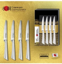 Cuisine::pro Damashiro 4.5" Steak Knife Set, 4 Piece