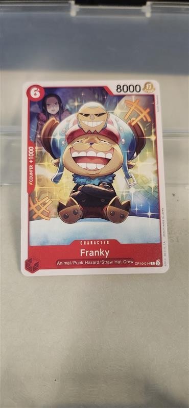 OP:TCG Franky (014) OP10-014 Royal Blood Regular RED COMMON CHARACTER