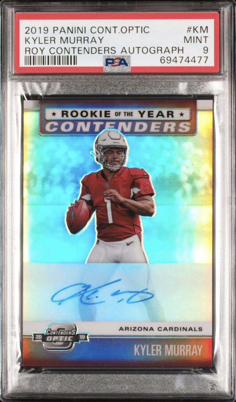 2019 Panini Contenders Optic - Kyler Murray Auto #/99 PSA 9 RC