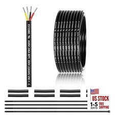 4 Conductor Electrical Wire UL 2464 22 AWG 4 Wire Cable Tinned 25FT 22 Gauge