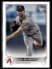 2022 Topps #130 Tyler Gilbert RC Baseball Card 1303Q