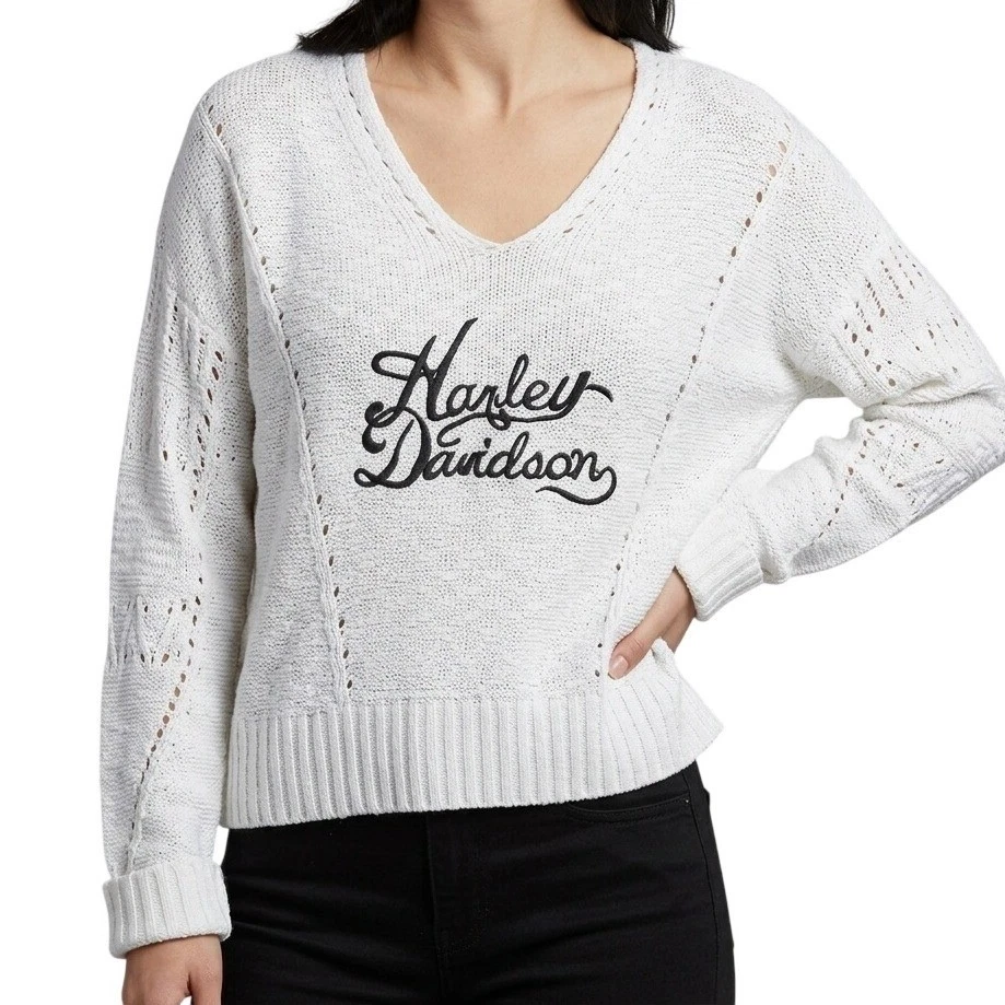 Harley-Davidson White Sweaters for Women for sale | eBay