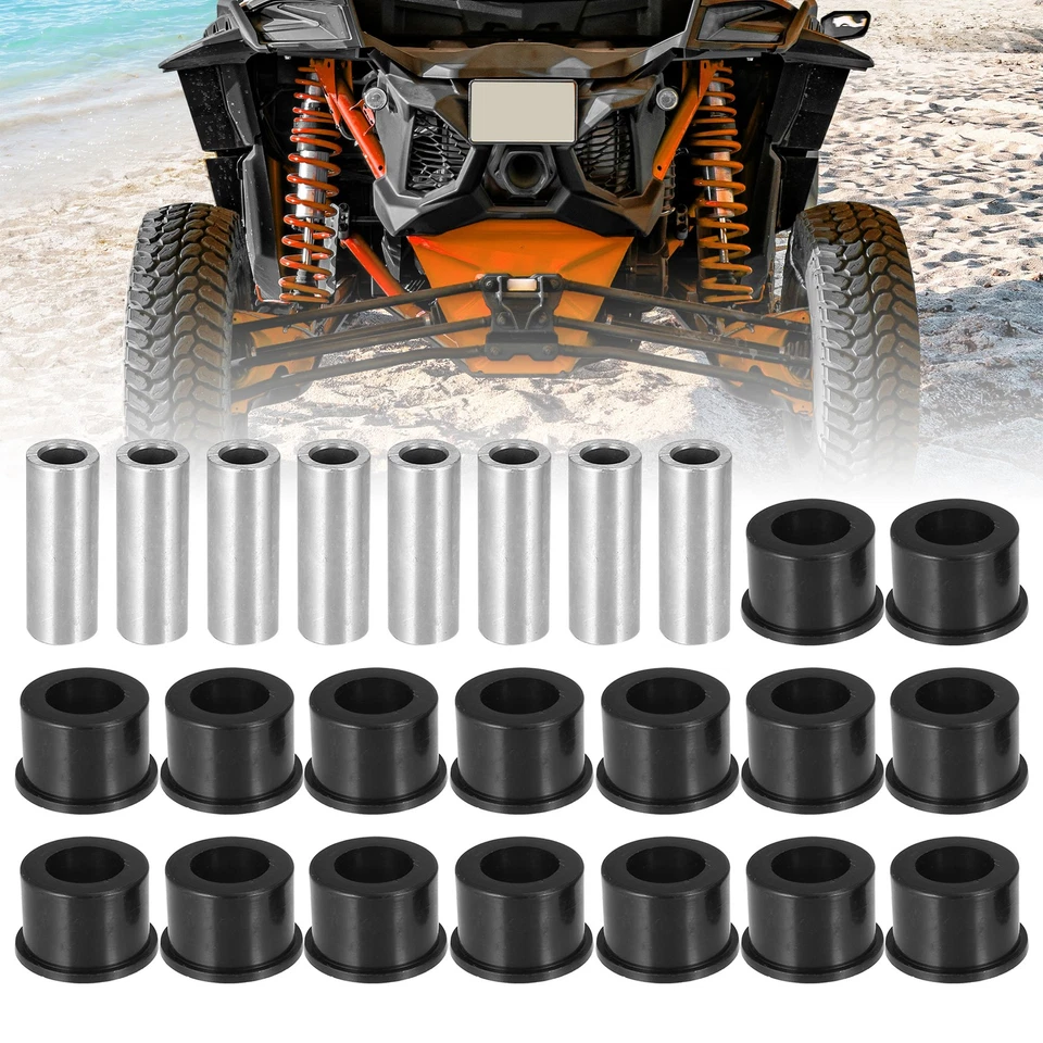 Pack (24) Front Upper Lower Control Arm Bushings Kit for Honda Foreman 450 98-04 - Image 4 of 4