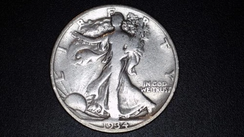 1934-P Walking Liberty Half Dollar - VG