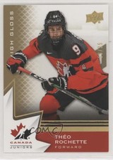 2020 Upper Deck Team Canada Juniors Hlinka High Gloss /25 Theo Rochette #2 jt3