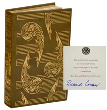 Richard CONDON / PRIZZI'S MONEY Signed First Edition Franklin Library #184805